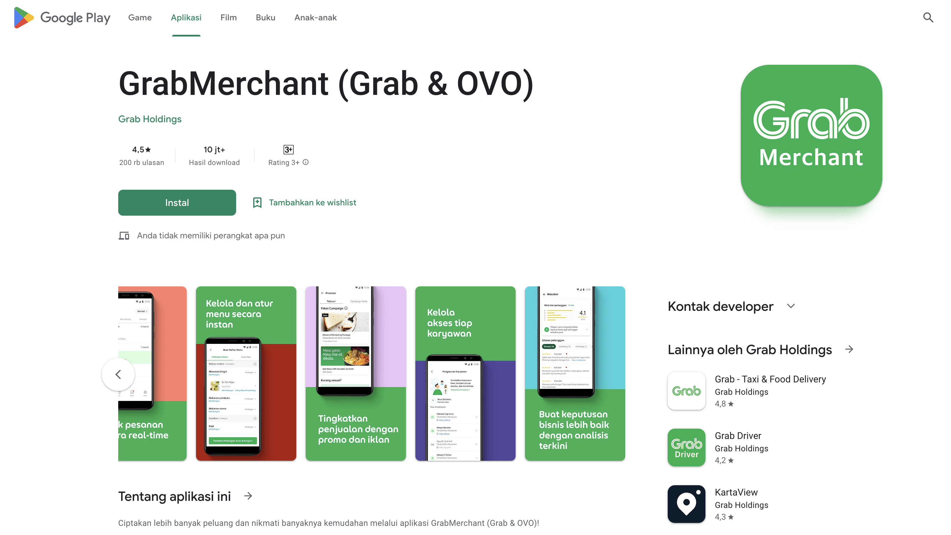 Grab Merchant